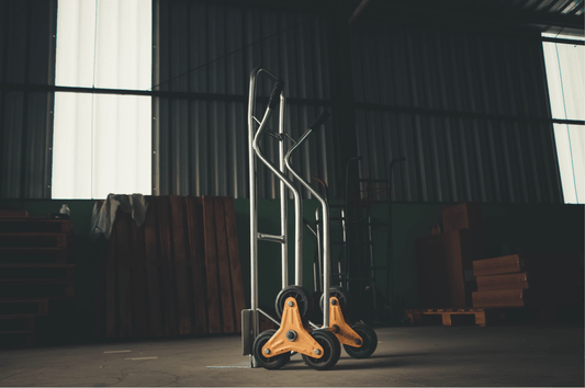 Professional Grade Hand Truck in Warehouse Setting