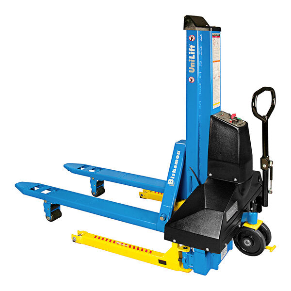 UNI-20 Bishamon UniLift Battery Operated Forklift & Pallet Positioner | 3-36" Height 2,000lbs Max Capacity